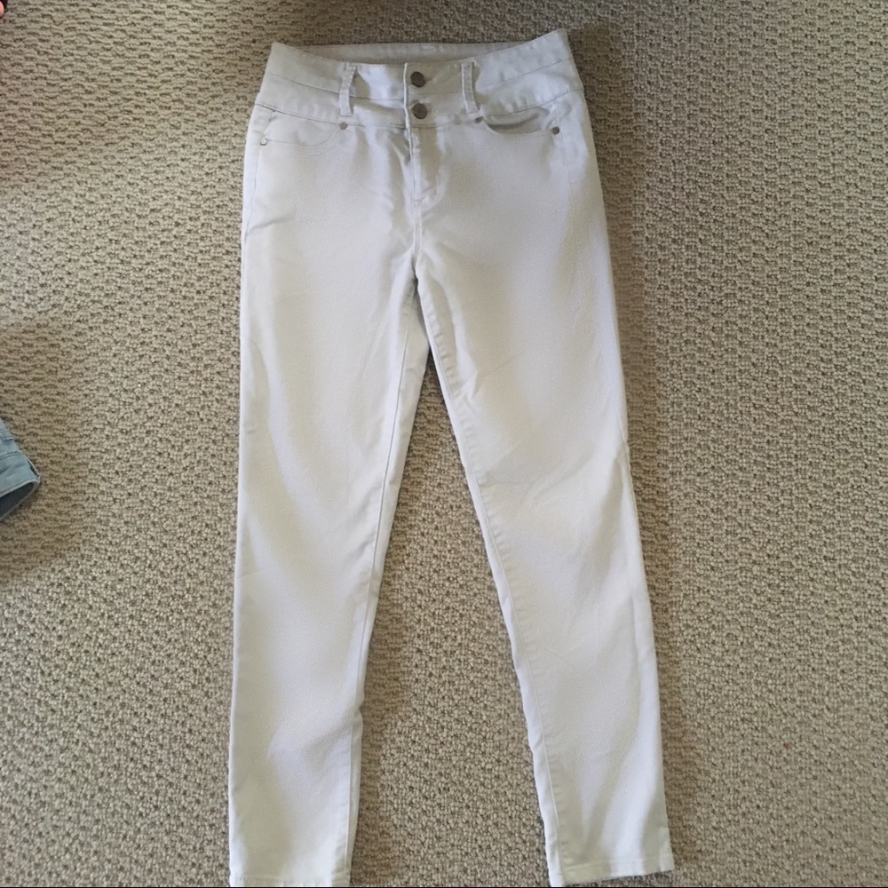 Cream colored jeans
